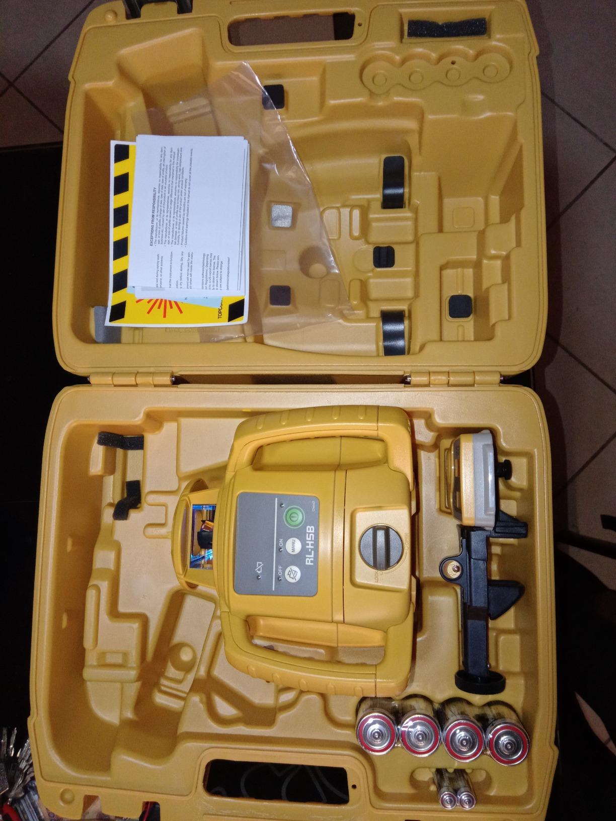 Topcon RL-H5A Self-Leveling Construction Laser w/LS-80X Receiver customer photo 2