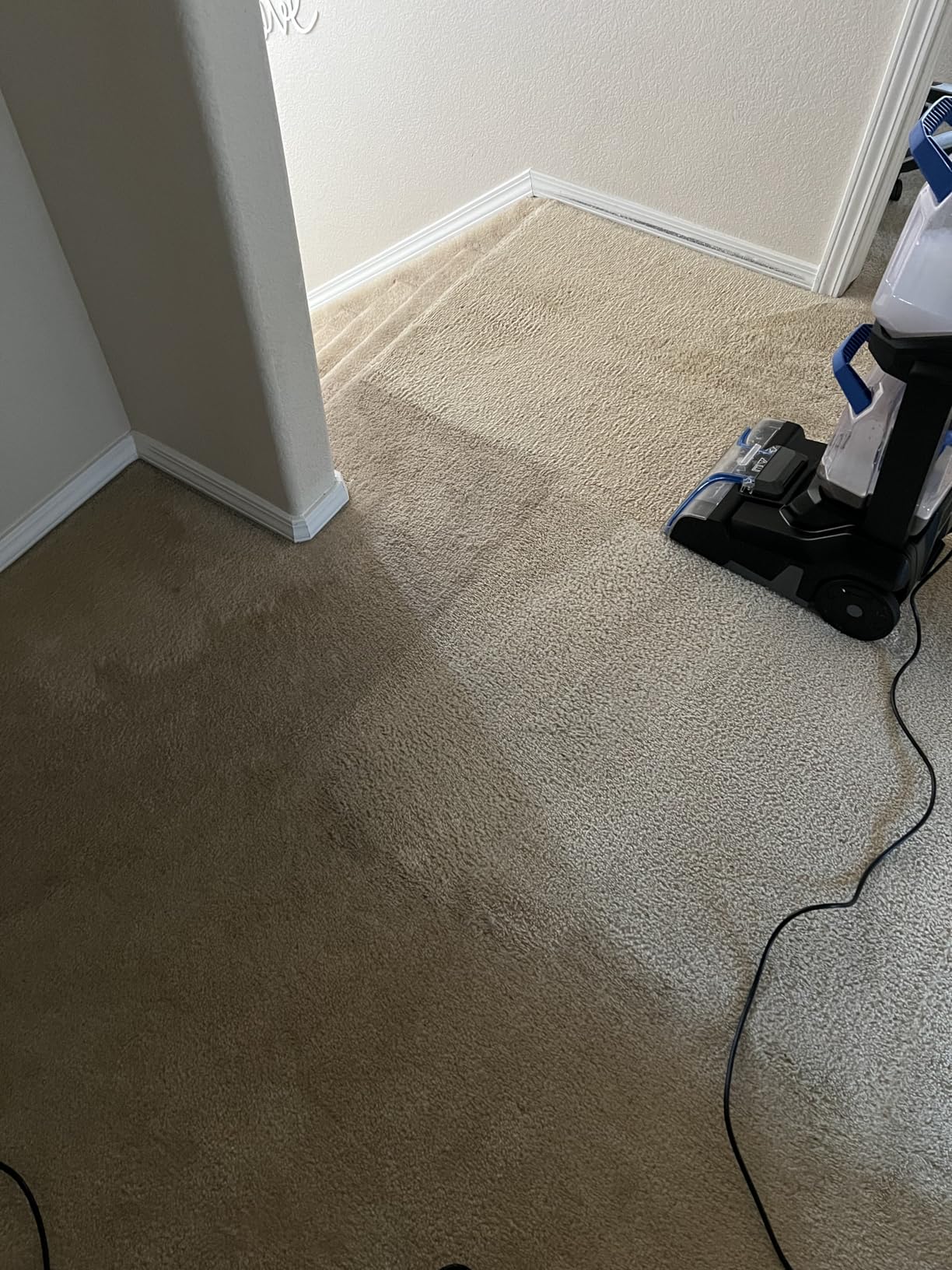 Bissell PET PRO OXY Urine Eliminator with Febreze Carpet Deep Clean Solution, with StainProtect Technology, for use in leading upright carpet cleaners, 48oz, Our best formula for pet messes & odors customer photo 2