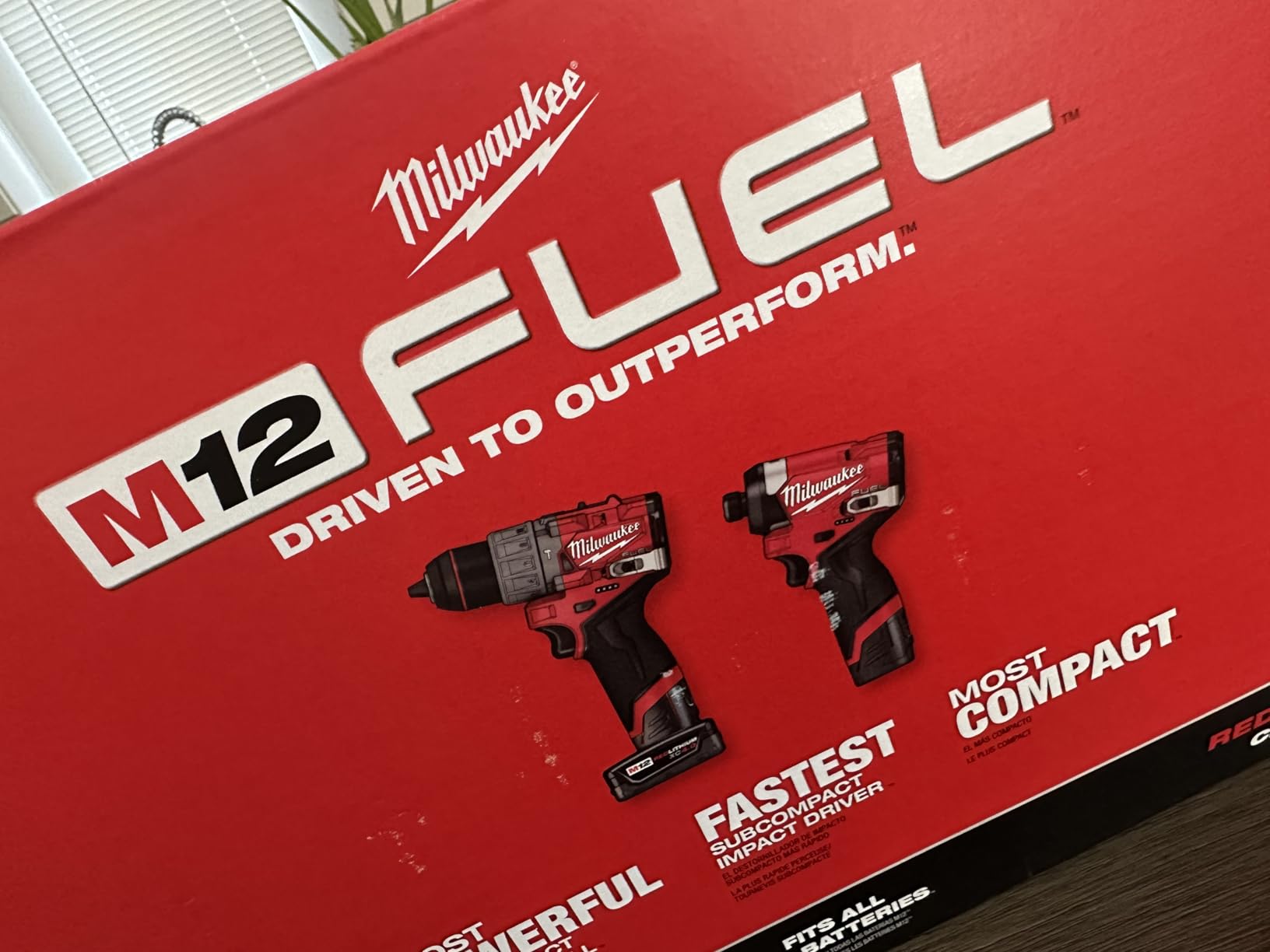 Milwaukee M12 FUEL 12-Volt Li-Ion Brushless Cordless Hammer Drill and Impact Driver Combo Kit (2-Tool) W/Free M12 3/8 in. Ratchet customer photo 3