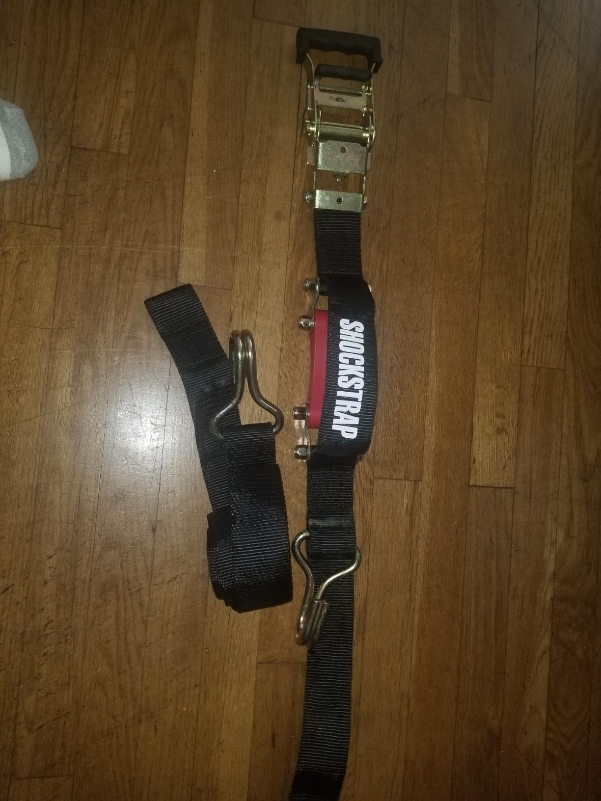 SHOCKSTRAP Ratchet Strap, 9' x 2