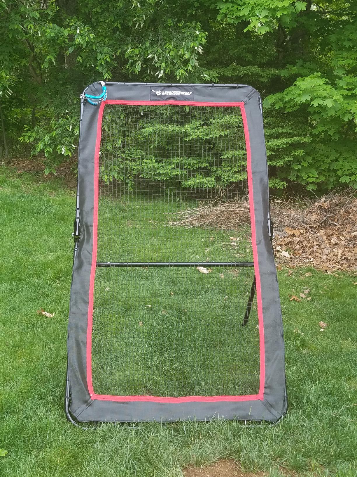 Premium 4x7ft Lacrosse Rebounder for Backyard Training - EST 2018 with 12 Month No Questions Asked Warranty customer photo 2