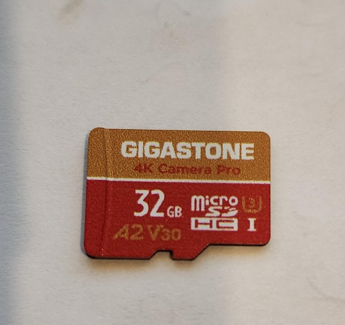 Gigastone 64GB Micro SD Card, 4K Camera Pro, UHD Video for GoPro, Action Camera, DJI, Drone - R/W up to 95/35MB/s, UHS-I U3 A2 V30 (5-Year Data Recovery) customer photo 1