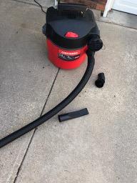 CRAFTSMAN CMXEVBE17925 5 Gallon 5.0 Peak HP Wet Dry Vac, Portable and Wall-Mountable Shop Vacuum with Filter, 2 Hoses and Attachments for Garage and Automotive Cleaning customer photo 2