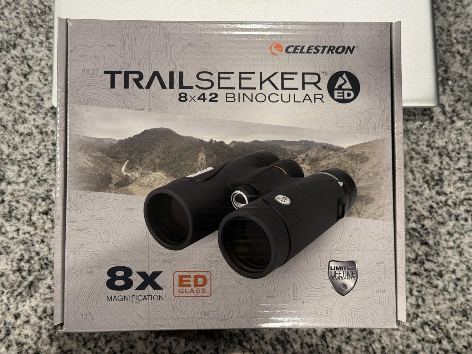 Celestron - TrailSeeker ED 8x42 Binoculars - Compact ED Binocular for Birdwatching and Outdoor Activities - ED Objective Lenses - Fully Broadband Multi-Coated Optics - BaK4 Roof Prism customer photo 2