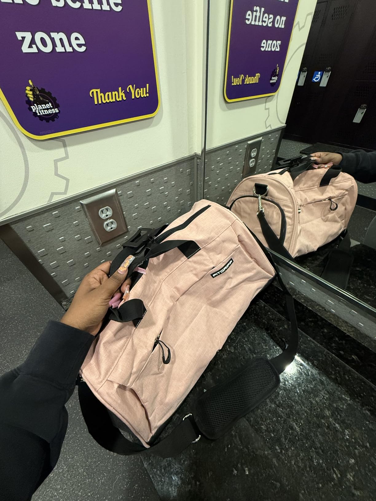 Fitgriff Gym Bag for Men & Women with Shoe & Wet Compartment - Duffle Bag for Travel, Sports, Fitness & Workout customer photo 1