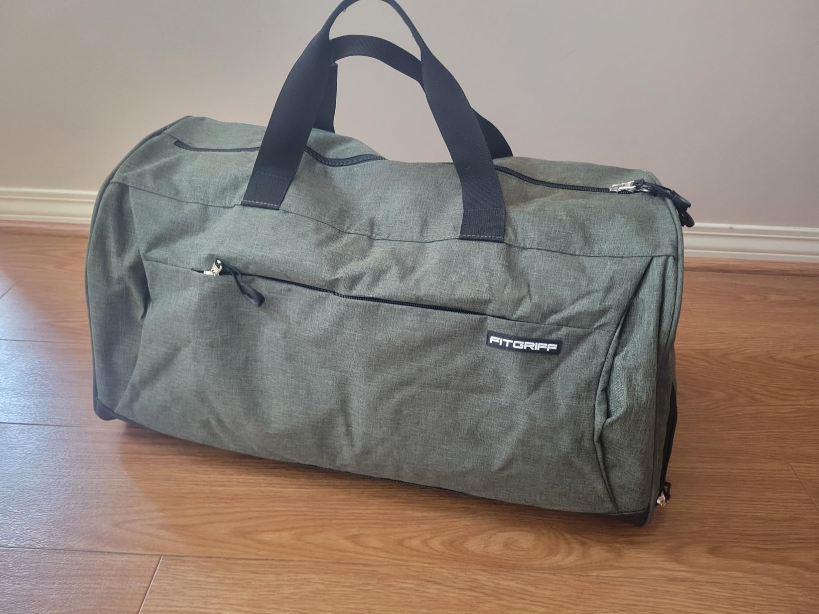 Fitgriff Gym Bag for Men & Women with Shoe & Wet Compartment - Duffle Bag for Travel, Sports, Fitness & Workout customer photo 2