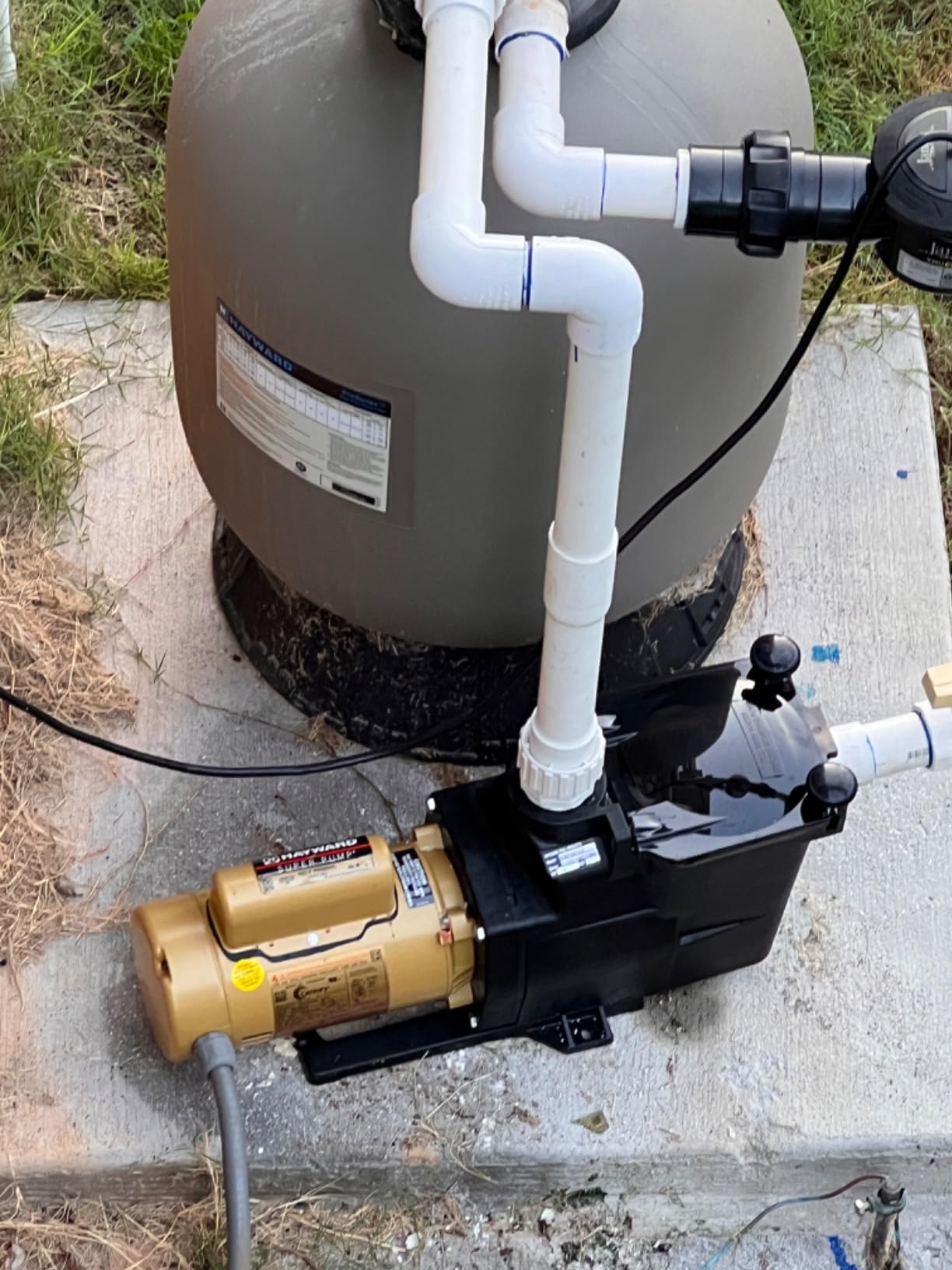 Hayward Super Pool Pump Inground Pools Super Pump 1 HP (W3SP2607X10) customer photo 1