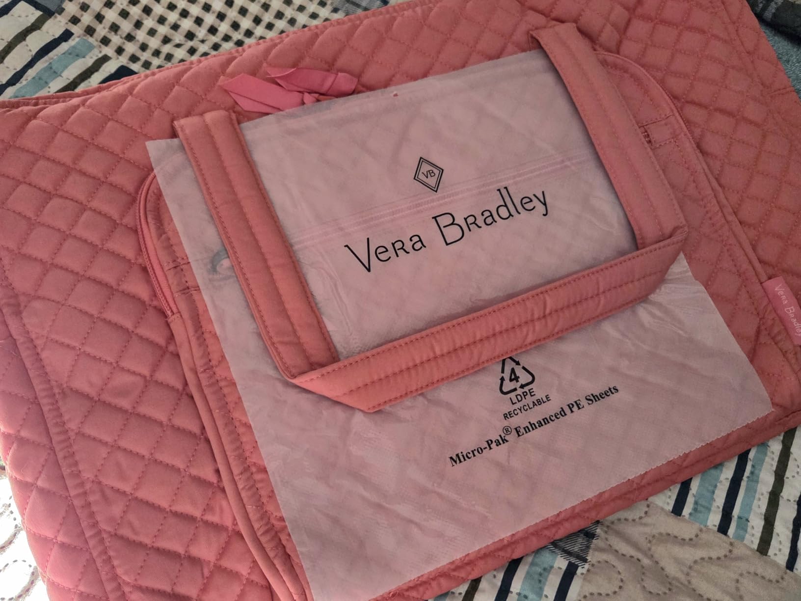 Vera Bradley womens Cotton Weekender Travel Bag customer photo 1