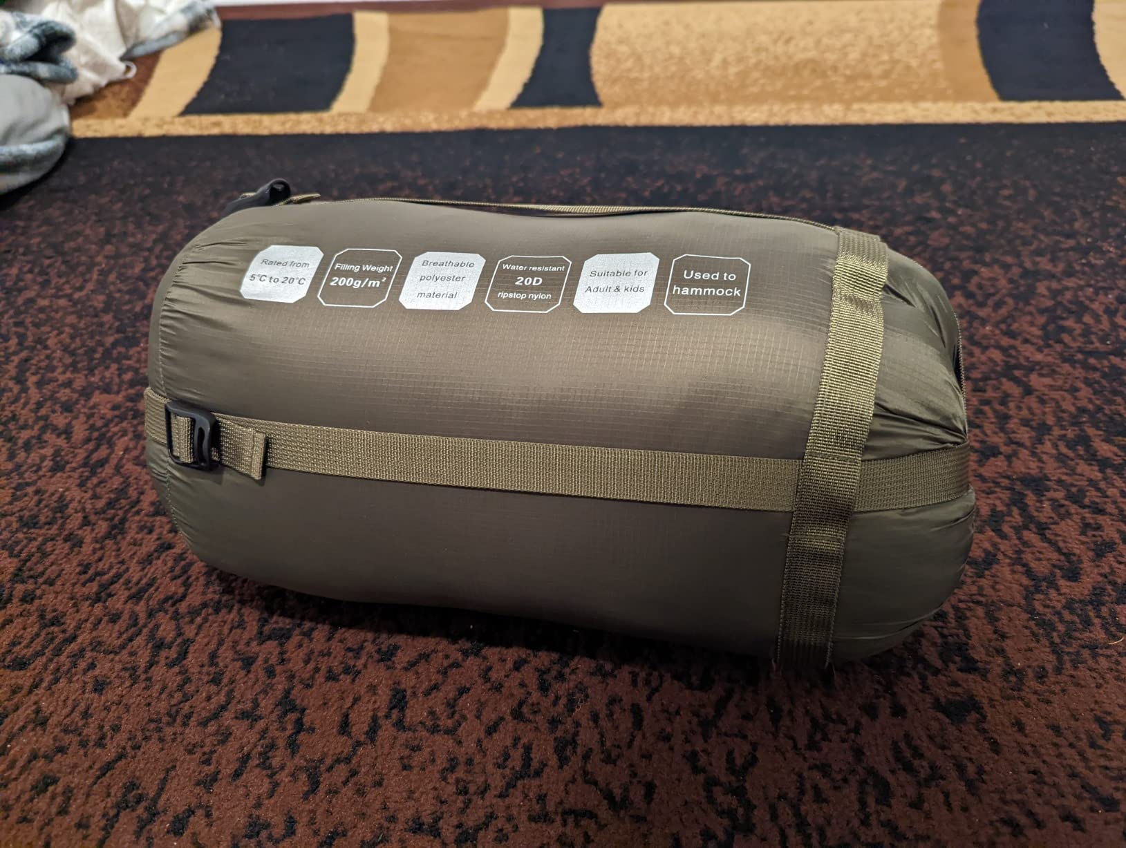 OneTigris Featherlite Ultralight Sleeping Quilt, Weighs 35oz, Warm Hammock Topquilt 40 Degree, with Footbox customer photo 1