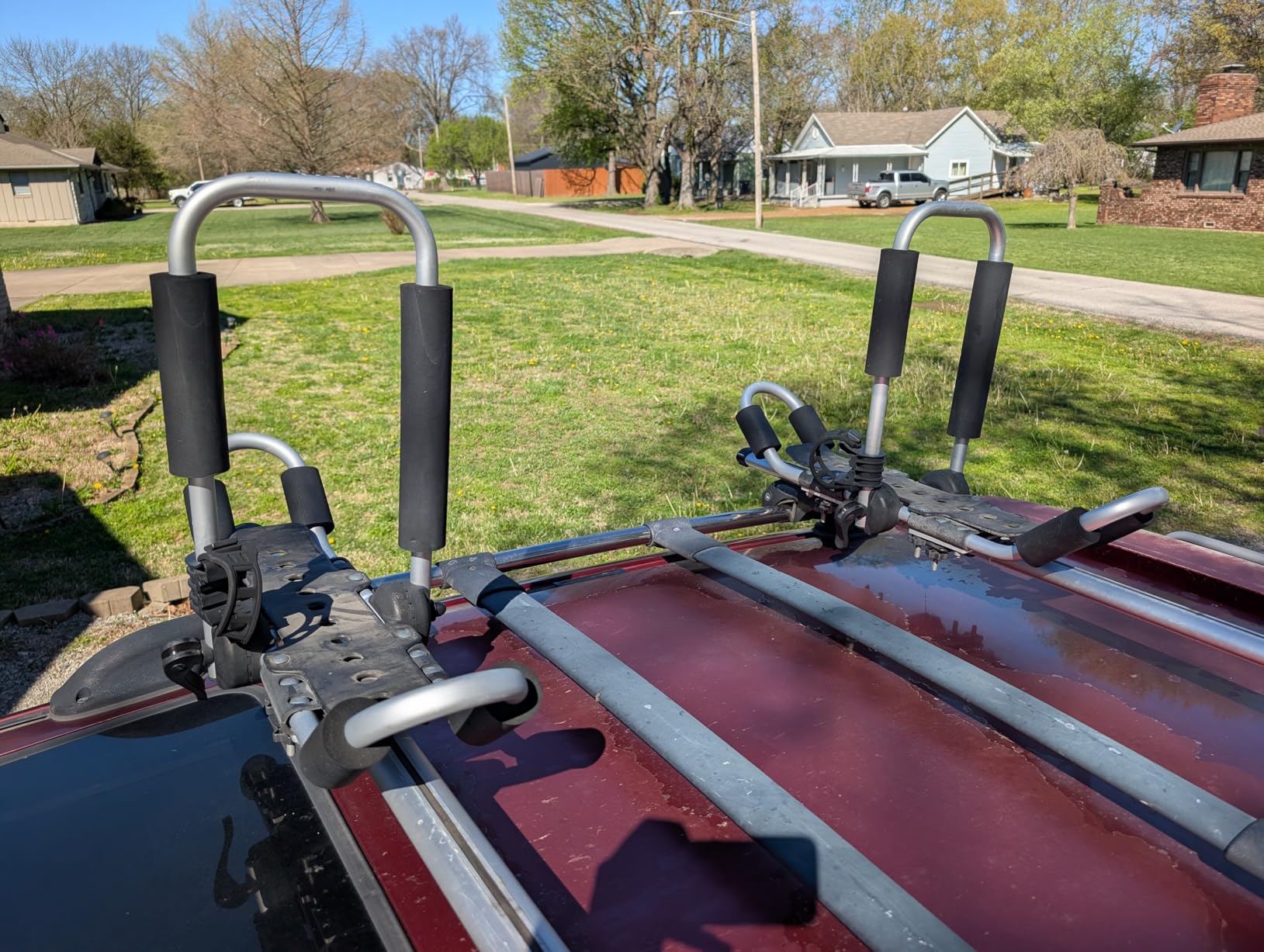 Kayak Roof Rack, Aluminum Kayak Carrier Folding J-Style Universal 3-in-1 Multifunction for Canoe, SUP, Kayaks, Surfboard Rooftop Mount customer photo 1