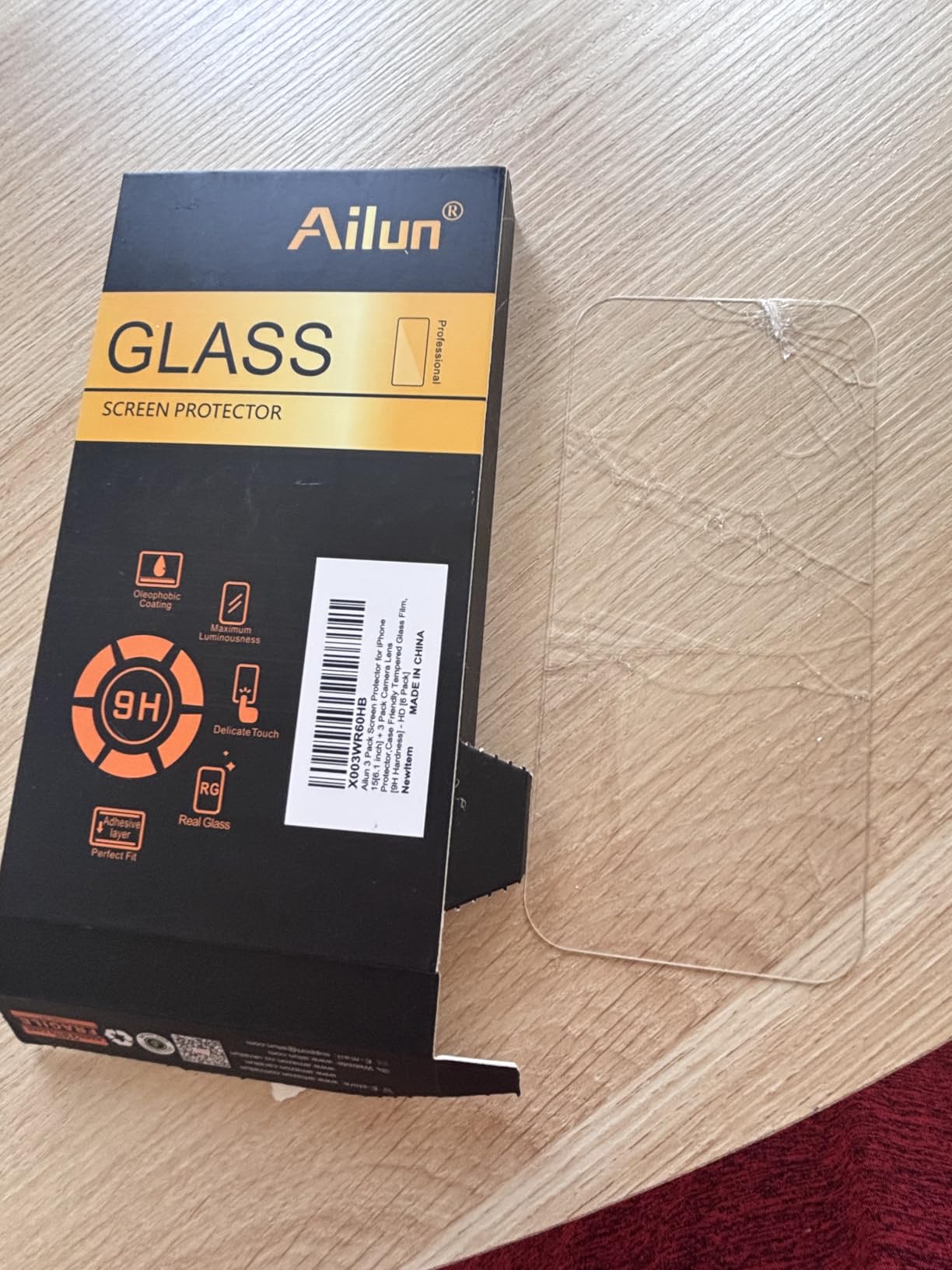 Ailun Screen Protector for iPad 9th 8th 7th Generation (10.2 Inch, iPad 9/8/7, 2021&2020&2019) Tempered Glass/Apple Pencil Compatible [2 Pack] customer photo 1