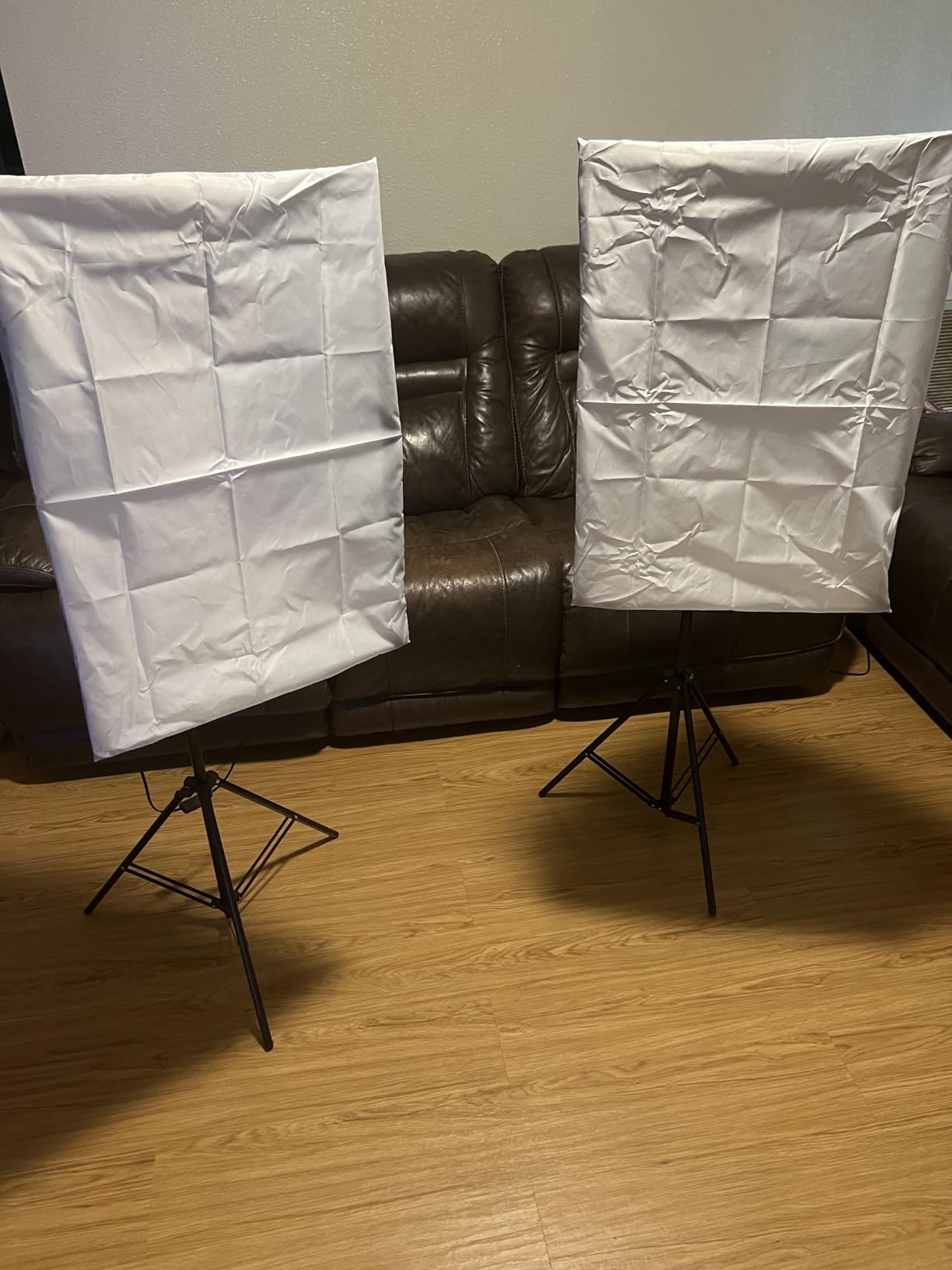 MOUNTDOG Softbox Lighting Kit, Photography Studio Light with 19.7