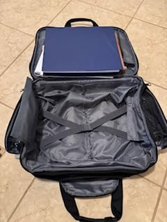 KROSER Rolling Laptop Bag Premium Wheeled Briefcase Fits Up to 17.3 Inch Laptop Overnight Roller Case Computer Bag with RFID Pockets for Travel/Business/Men/Women-Black customer photo 2