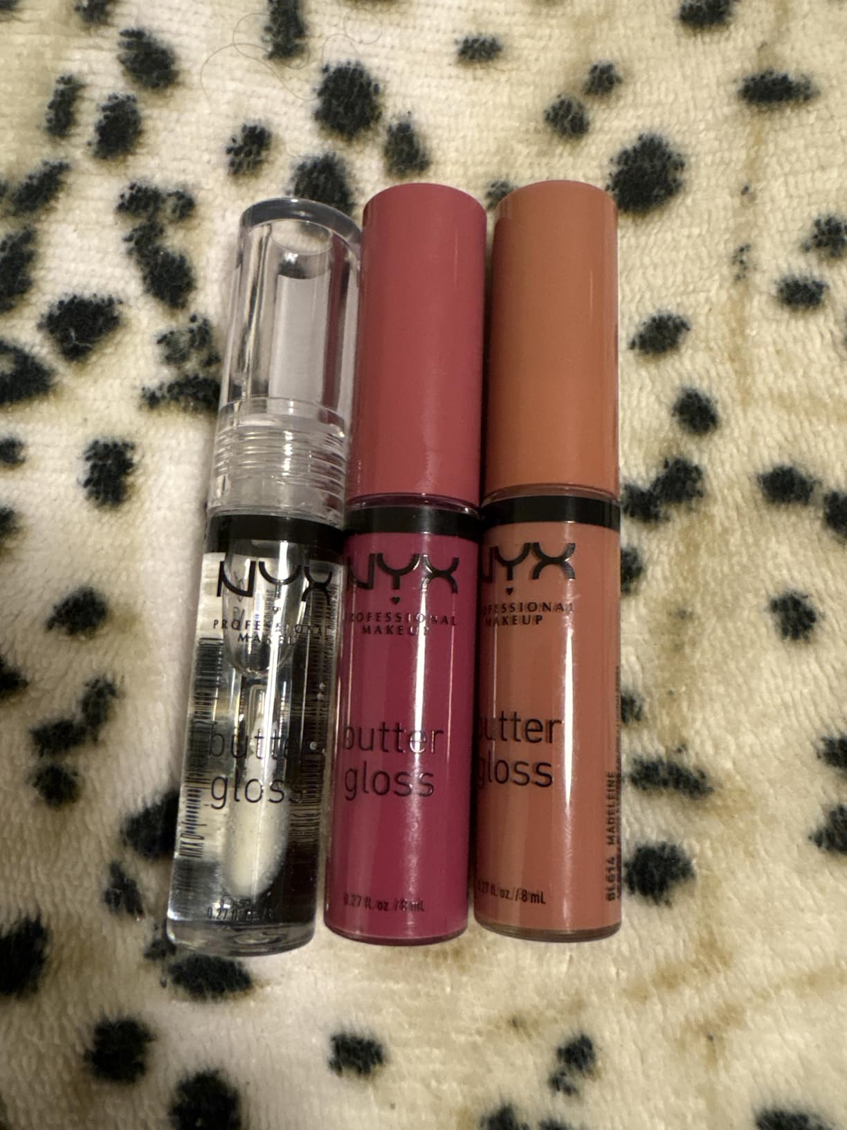 NYX PROFESSIONAL MAKEUP Butter Gloss, Non-Sticky Lip Gloss - Rocky Road (Wine) customer photo 2