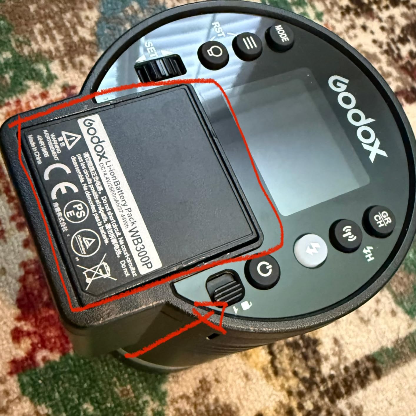 Godox AD300Pro Outdoor Flash Strobe Light 300W TTL HSS customer photo 2