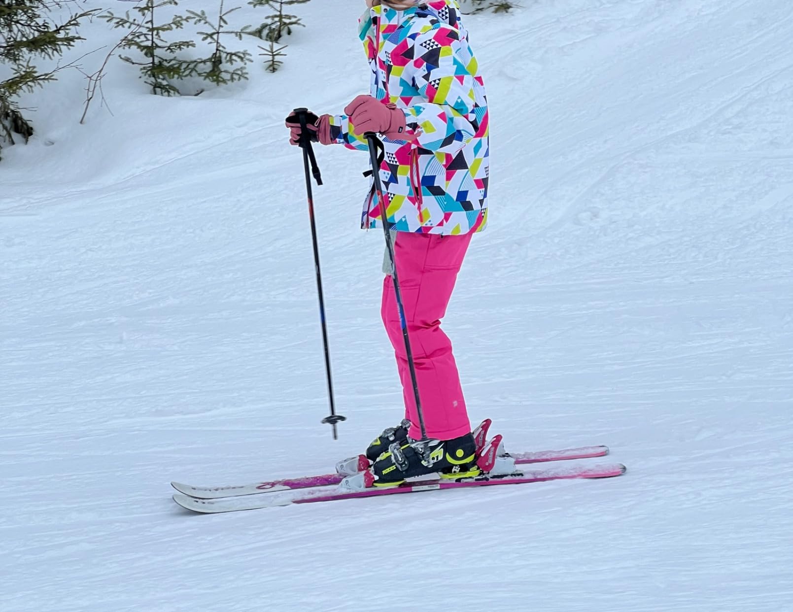 ROCES IDEA UP Adjustable Ski Boots for Kids - Youth & Toddler Ski Boots with Single Buckle - Expandable Downhill Ski Boots customer photo 2