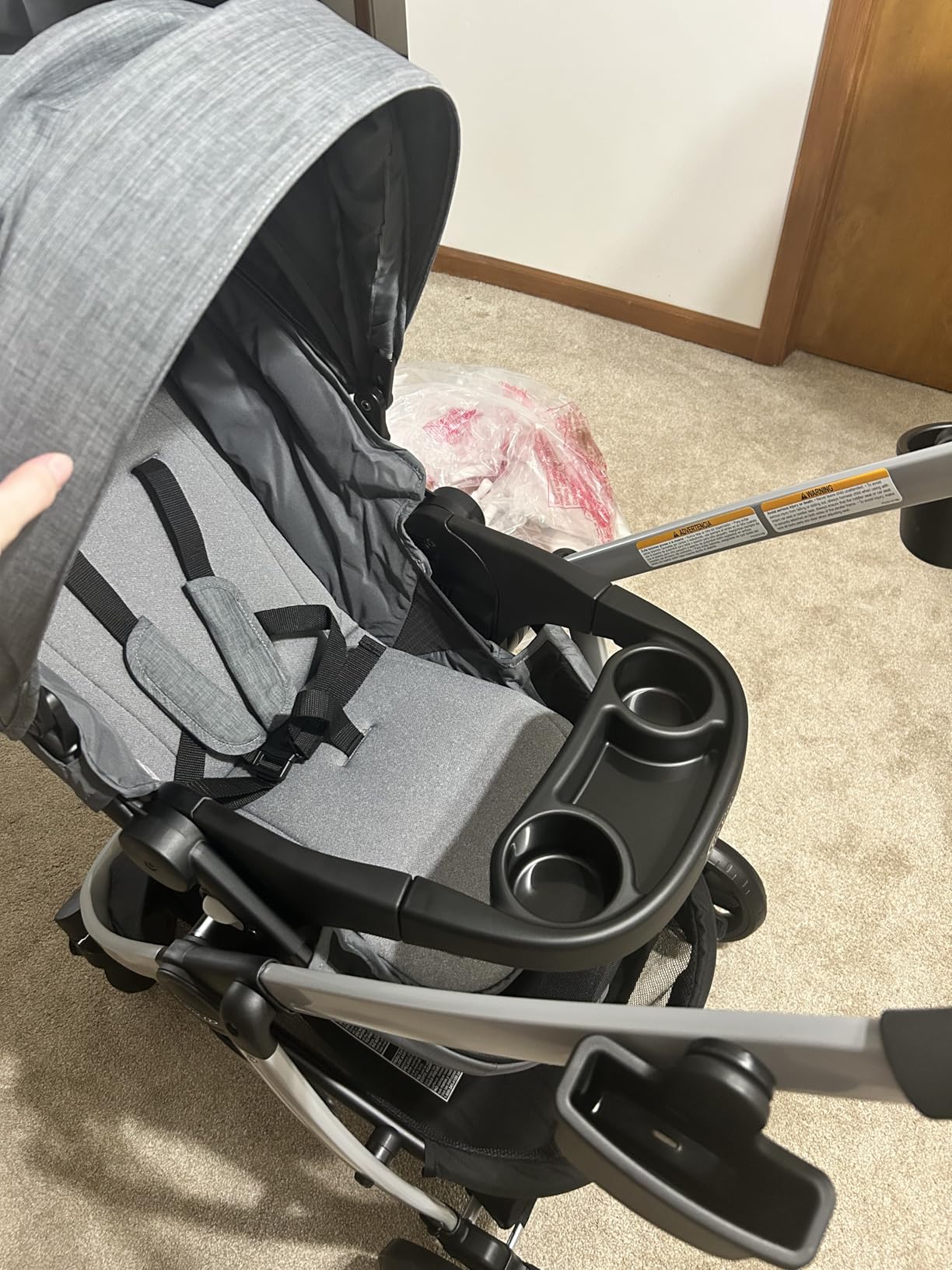 Graco Modes Pramette Stroller, 3-in-1 Baby Stroller, 3 Modes: Infant Car Seat Carrier (Car Seat Not Included), Infant Pramette to Toddler Stroller with Reversible Seat and One-Hand Fold, Redmond customer photo 2