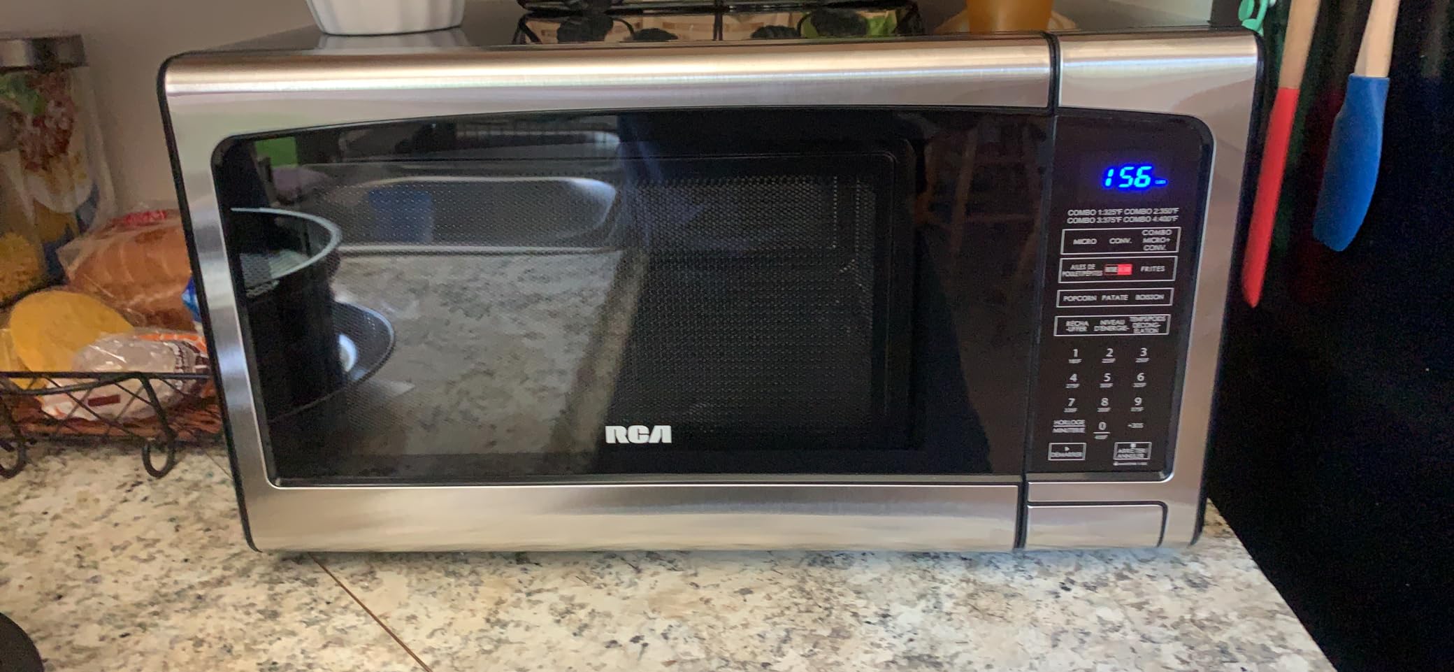 FRIGIDAIRE 1.2 cu ft Microwave, Digital Air Fryer, Convection Oven, Combo-Fry with XL Capacity, Stainless Steel Finish customer photo 1