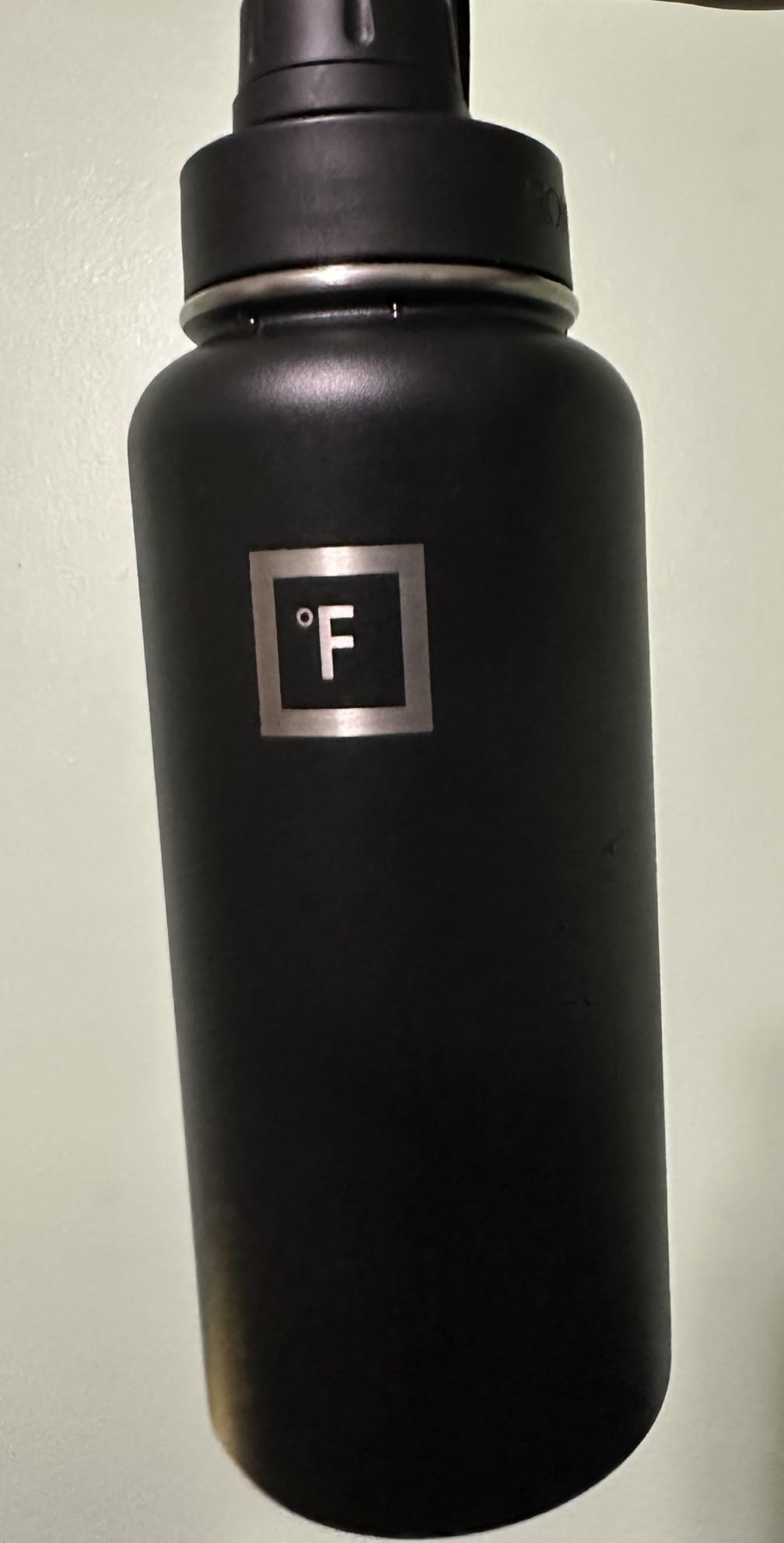 IRON FLASK Camping & Hiking Hydration Flask with Straw, Wide Mouth Insulated Stainless Steel Sports Water Bottle - 32 oz Cotton Candy customer photo 1