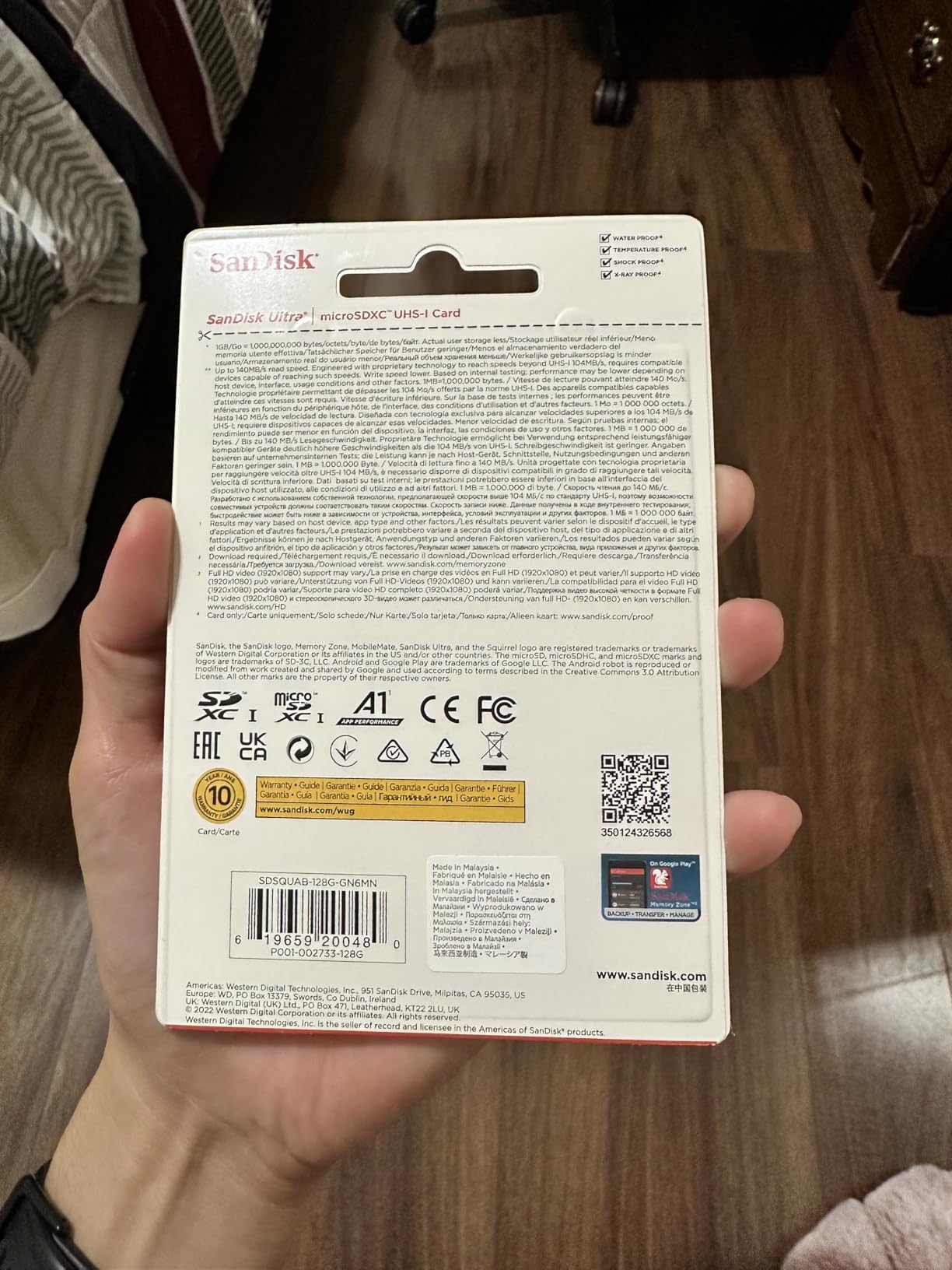 SanDisk 32GB Ultra microSDHC 120MB/s A1 Class 10 UHS-I customer photo 2