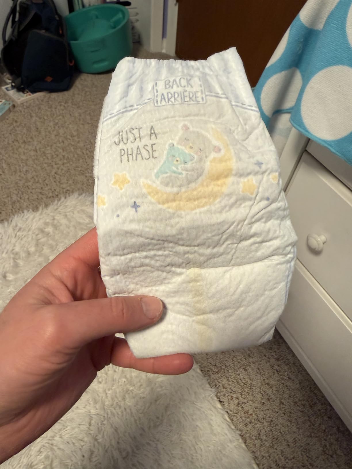 Pampers ZZZ Overnight Diapers, Size 4 (22-37 lbs), 104 Count, Nighttime Protection Disposable Baby Diaper, Night Time Leak and Skin Protection customer photo 2