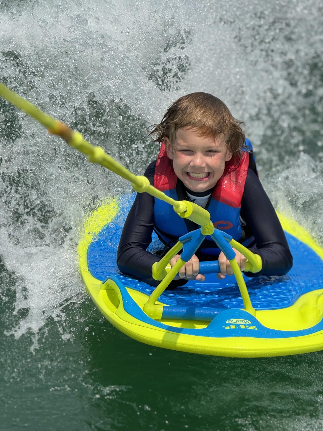 ZUP YouGo Board and Handle Combo - All-in-One Kneeboard, Wakeboard, Wakeskate, and Wakesurf Board customer photo 2