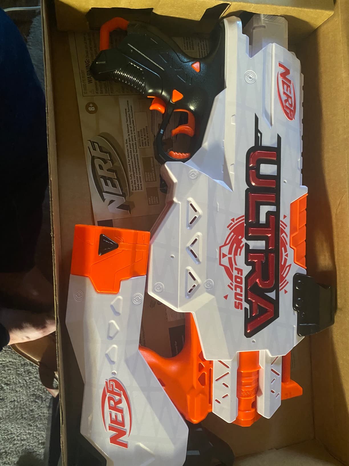 Nerf Ultra Focus Motorized Blaster, 10-Dart Clip (Amazon Exclusive) customer photo 1