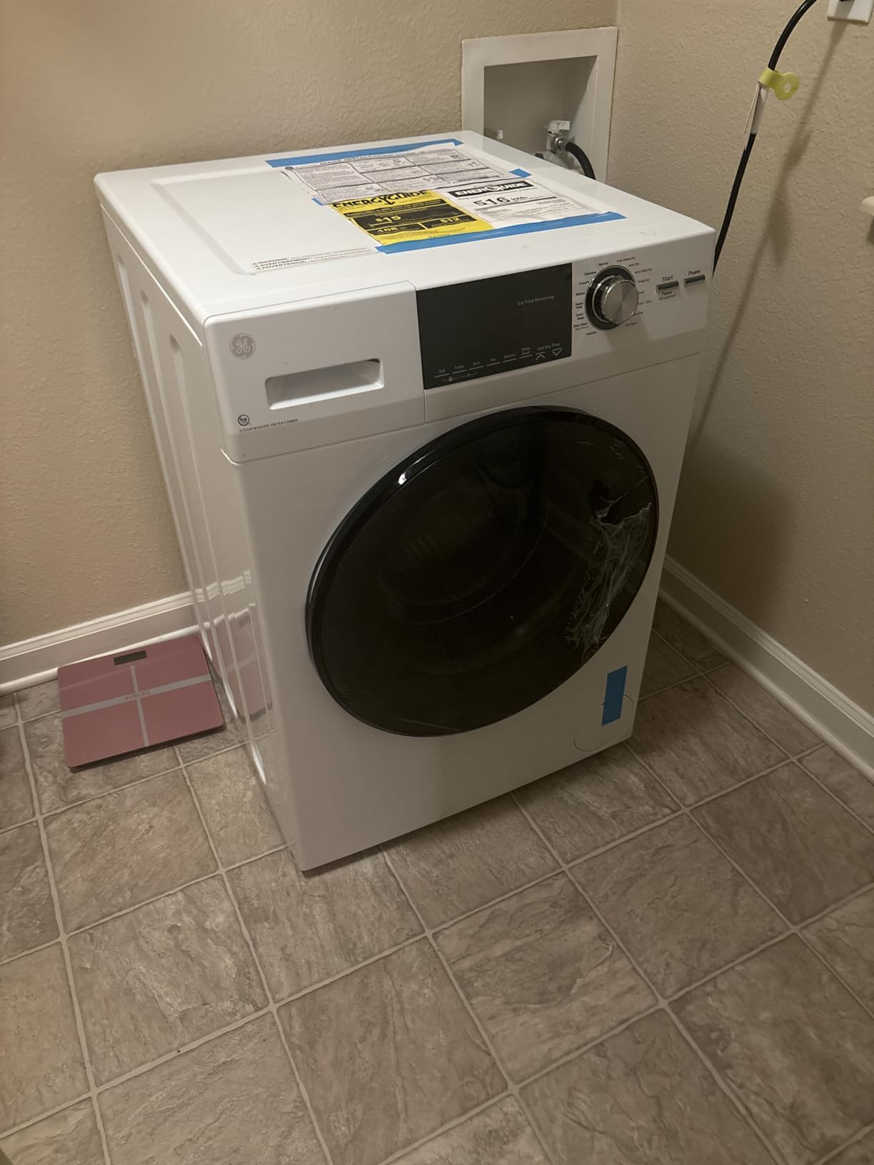 GE GFQ14ESSNWW 24 inch 2.4 cu. ft. Capacity Front Load Washer/Condenser Dryer Combo customer photo 1