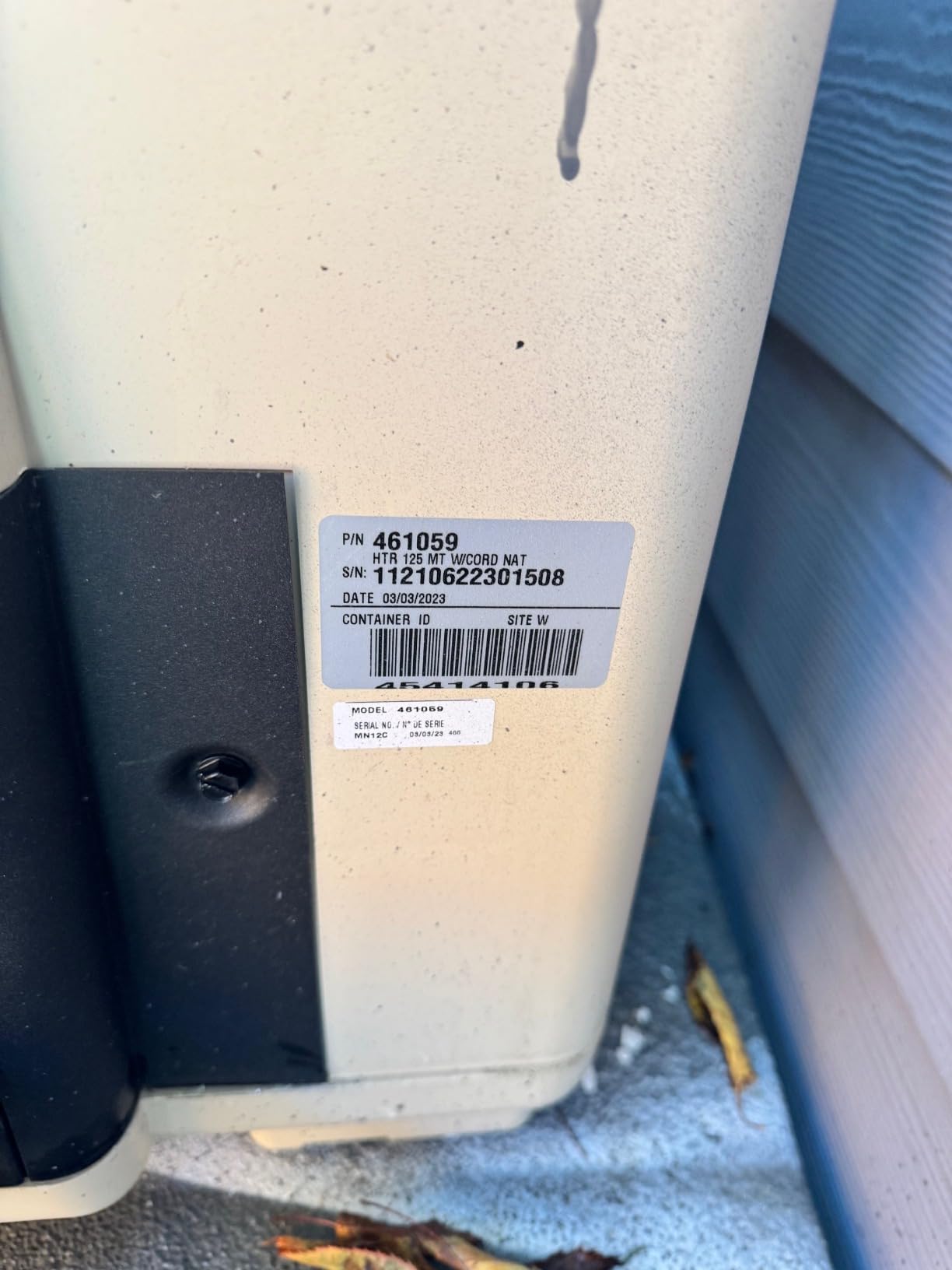 Pentair EC-462024 Natural Gas 125K Heater - Limited Warranty customer photo 1