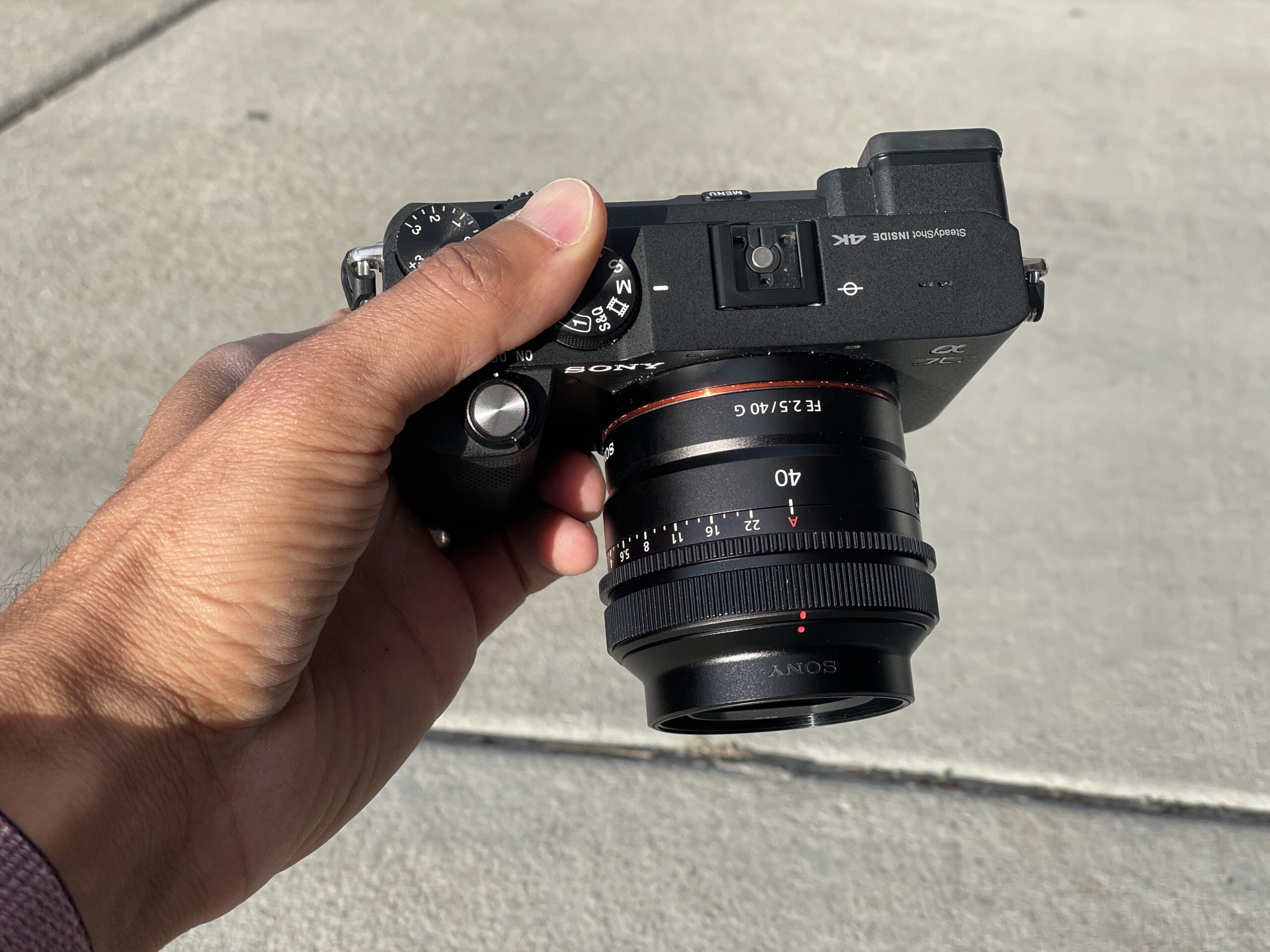 Sony FE 40mm f/2.5 G Lens for E-Mount Cameras customer photo 1