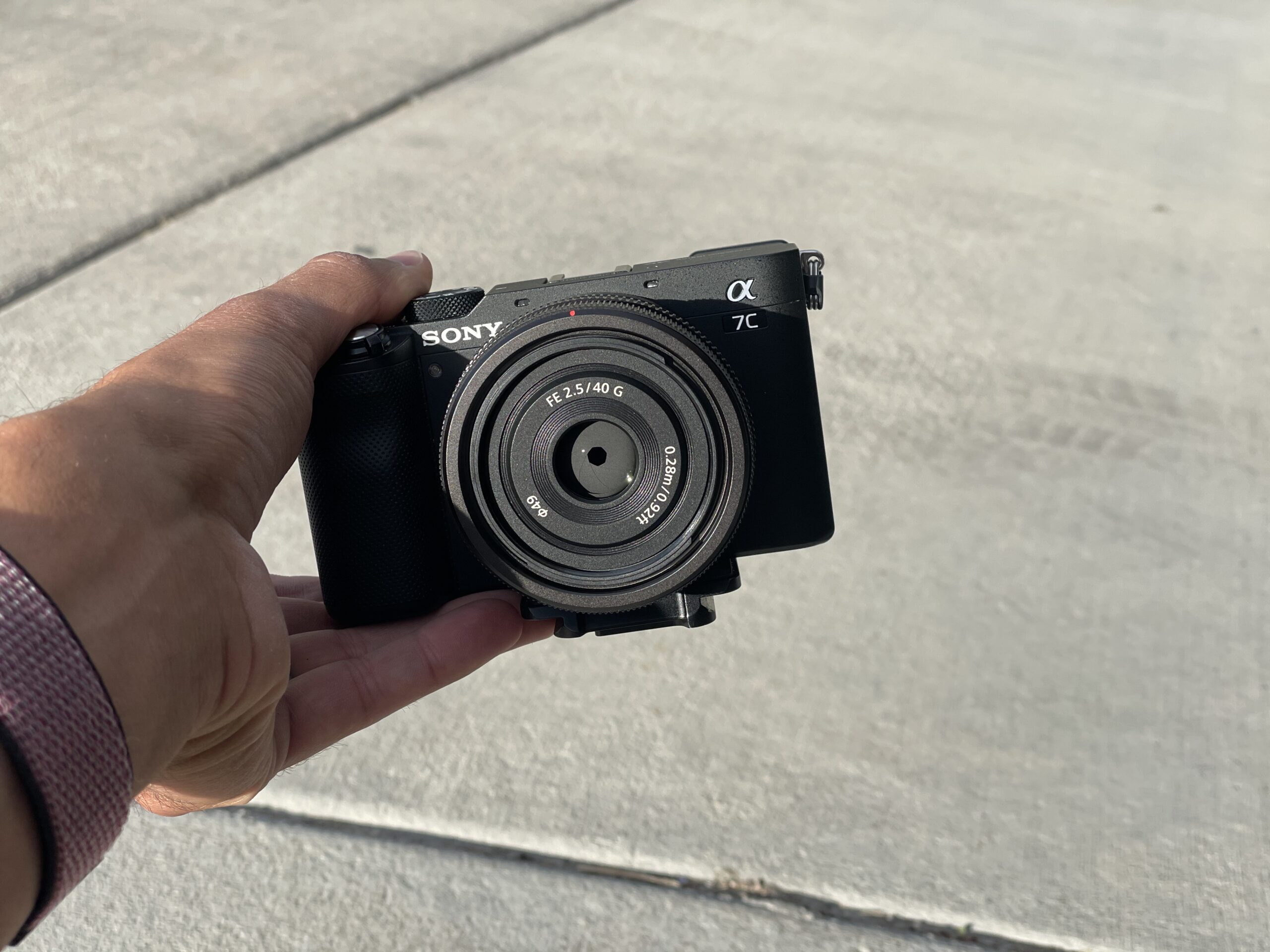 Sony FE 40mm f/2.5 G Lens for E-Mount Cameras customer photo 2