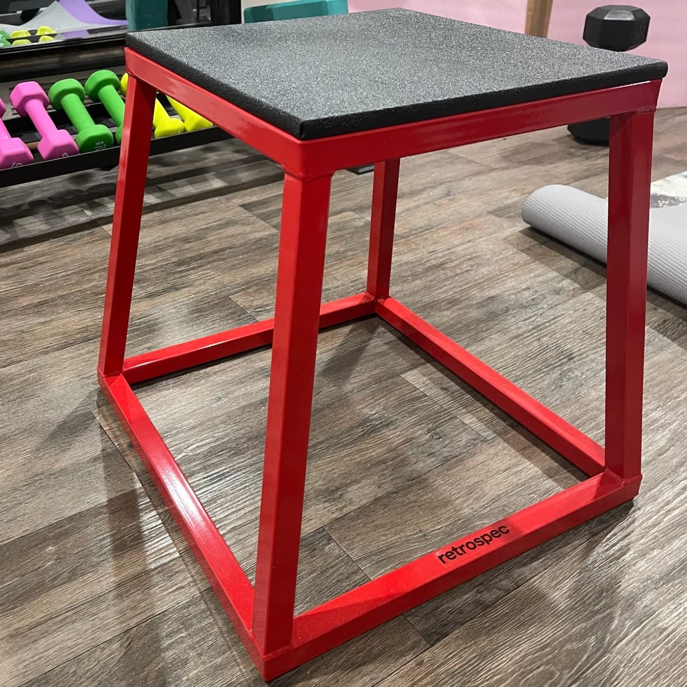 Retrospec Leap Plyo Box Jump Platforms for Home Gym Plyometric Jumping, Strength Training & Jump Box Exercise customer photo 1
