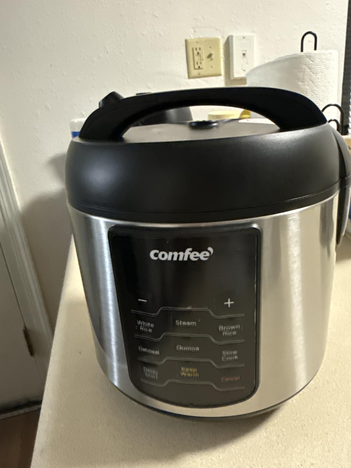 COMFEE' Rice Cooker 10 cup Uncooked/20 cup Cooked, Rice Maker, Steamer, Saute, Steamer and Warmer, 5.2 QT Large Capacity, Brown Rice, Quinoa and Oatmeal, 8 One-Touch Programs customer photo 2