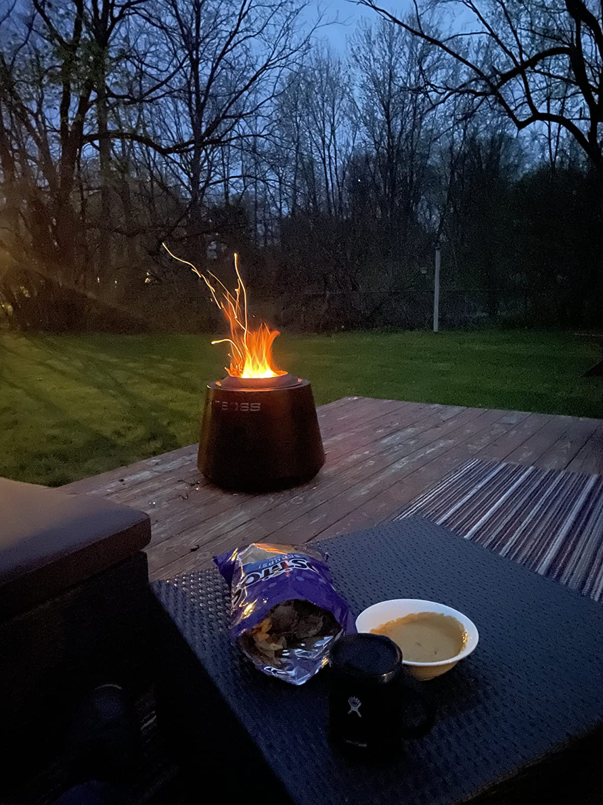 Pit Boss Grills Smokeless Fire Pit, Black Sand, (10842) customer photo 2