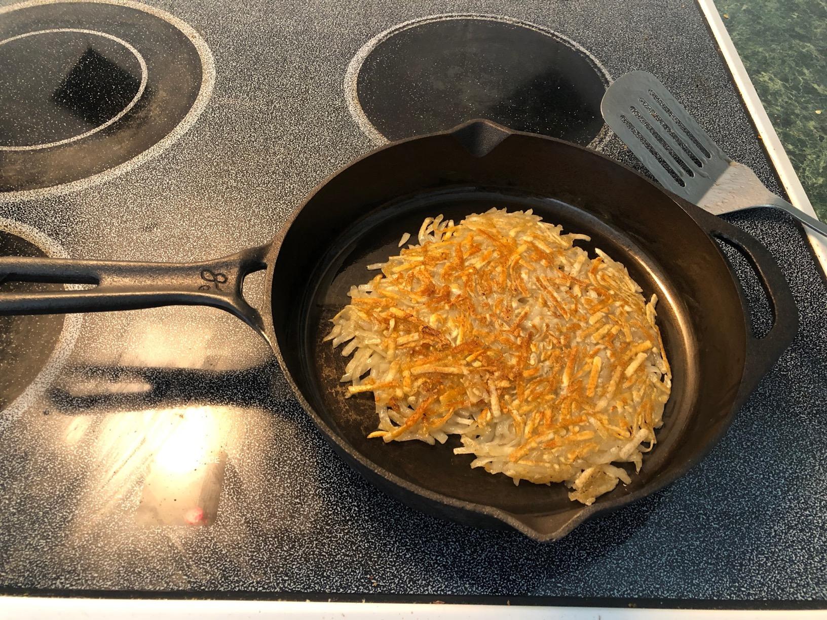 Greater Goods Cast Iron Skillet, Cook Like a Pro with Smooth Milled, Organically Pre-Seasoned Skillet Surface,12-Inch, Designed in St. Louis customer photo 2