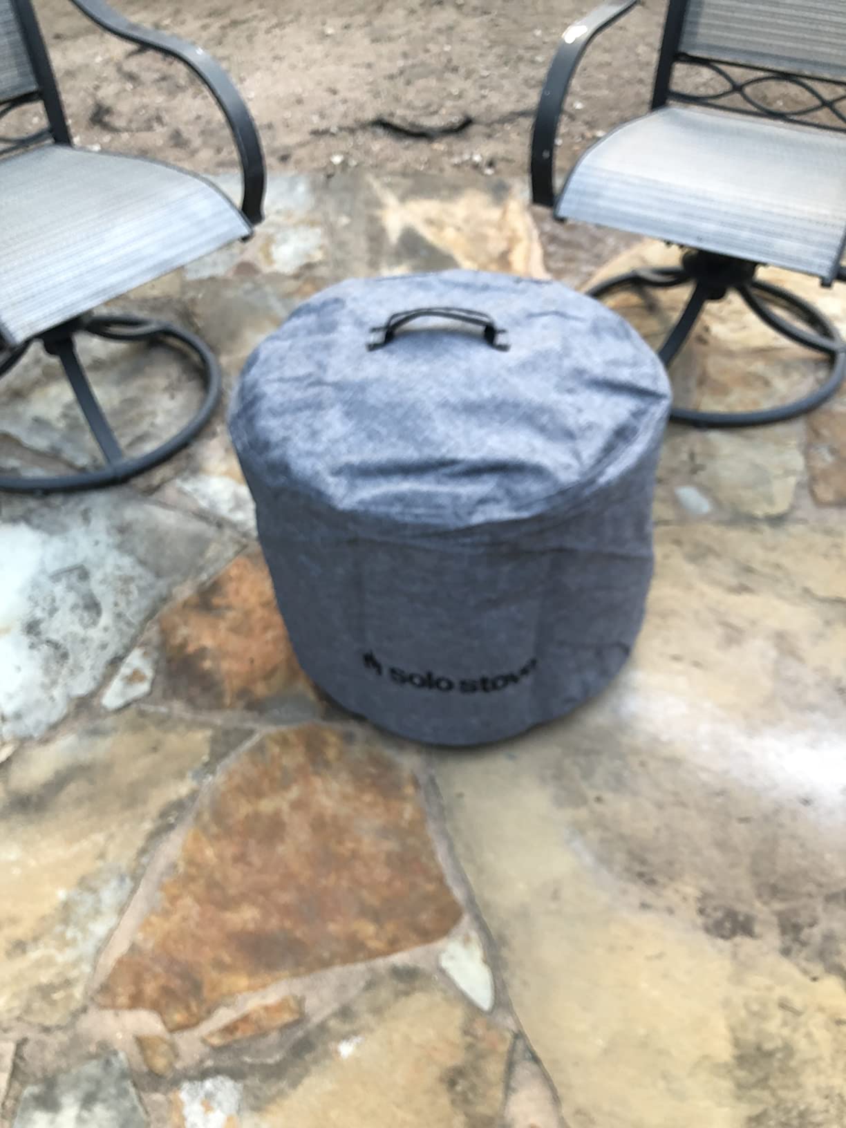 Yukon Shelter - Weather-Resistant Round Cover for Solo Stove Yukon Fire Pit and Accessories - PVC-Coated Polyester with Aluminum Reinforcement - Year-Round Protection customer photo 2
