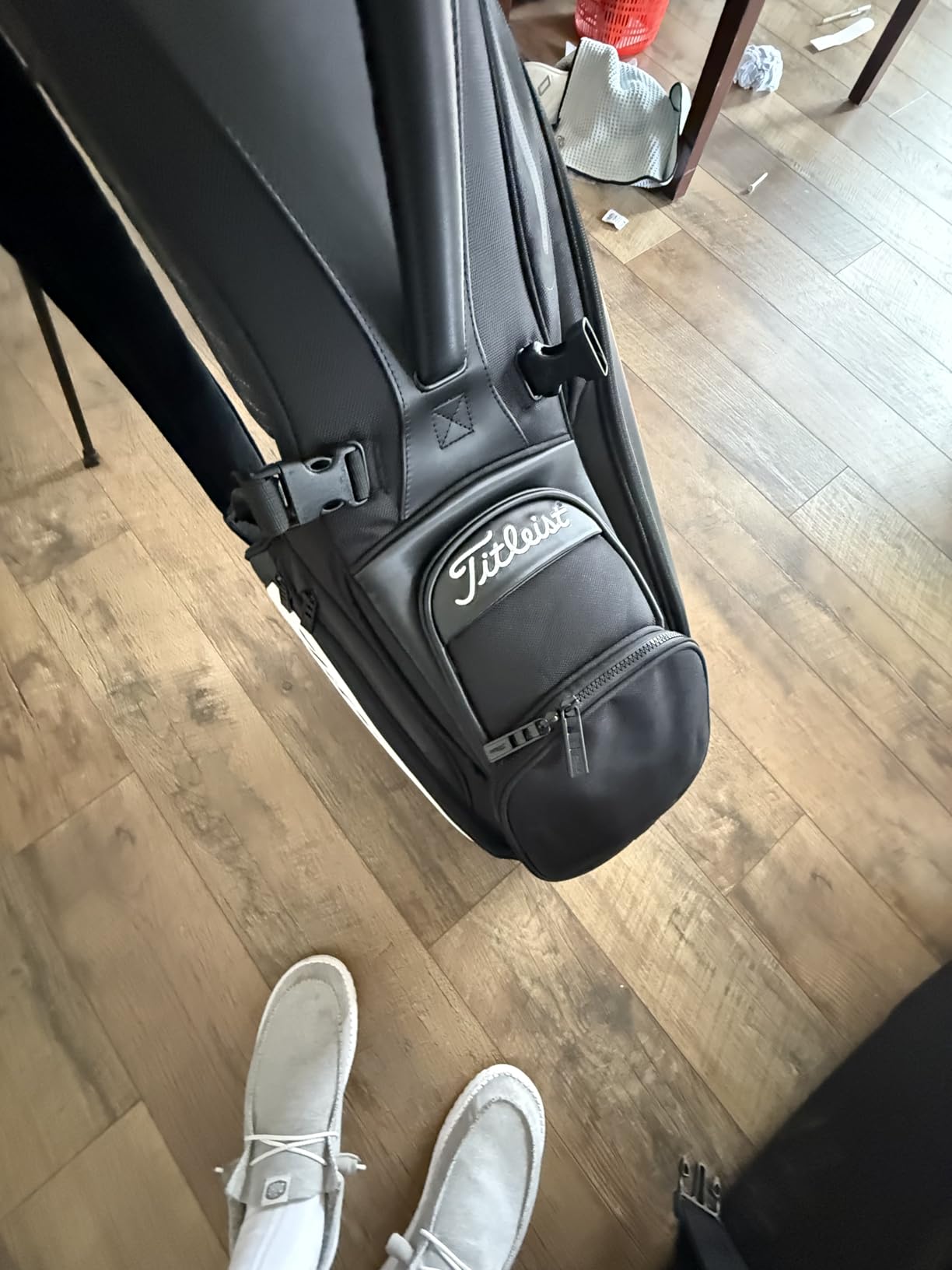 Titleist - Premium Stand Bag - Black/White customer photo 2