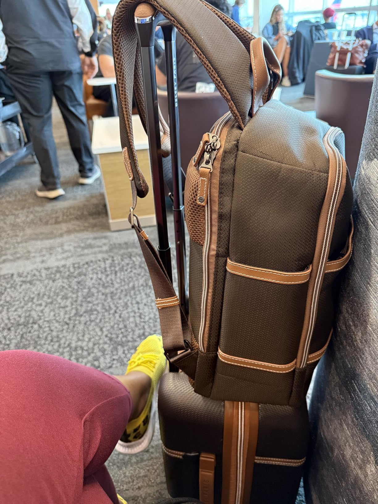 Chatelet Air 2.0 - Hardside Carry-On Luggage 19 Inch - 360° Spinner Wheels - TSA Lock - USB Port - Lightweight Polycarbonate Travel Suitcase, Angora customer photo 1