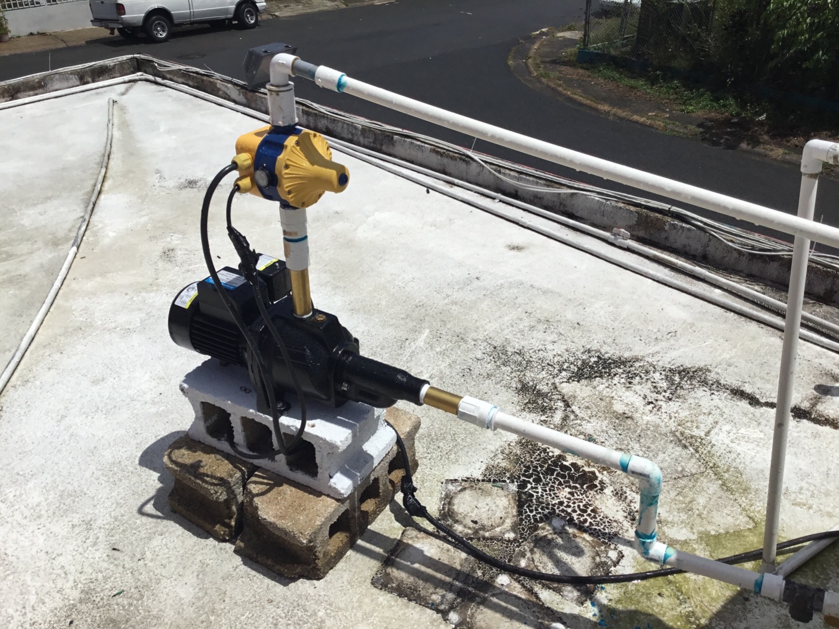 Acquaer Shallow/Deep Well Jet Pump, Cast Iron Convertible Pump with Ejector Kit, Well Depth Up to 25ft or 90ft, 115V/230V Dual Voltage, Automatic Pressure Switch customer photo 2