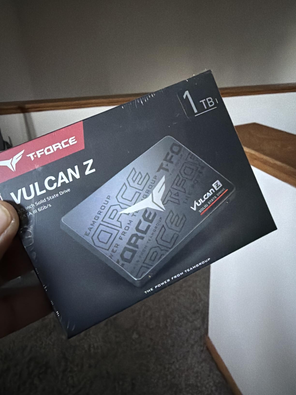 TEAMGROUP T-Force Vulcan Z 1TB SLC Cache 3D NAND TLC 2.5 Inch SATA III Internal Solid State Drive SSD, Read/Write Speed up to 550/500 MB/s, T253TZ001T0C101 customer photo 1