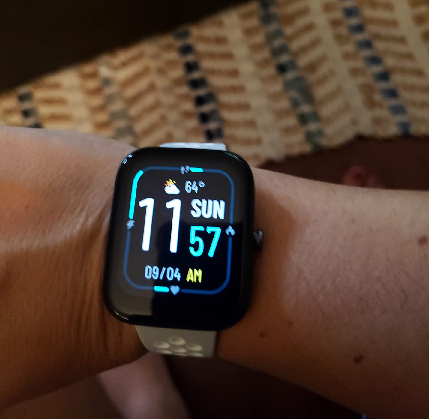 Amazfit Bip 3 Smart Watch for Android iPhone, Health Fitness Tracker with 1.69