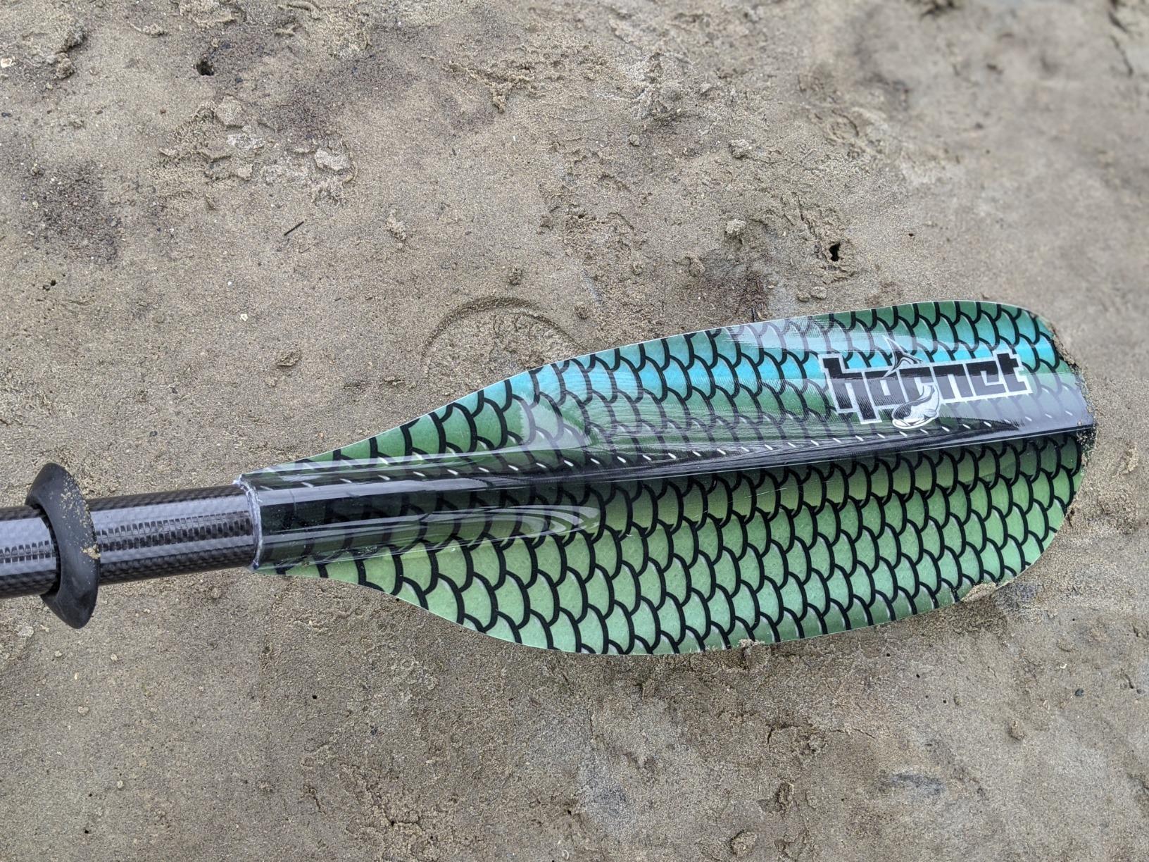 Hornet Watersports Fiberglass Kayak Paddle for Adults - Ideal for Touring, Fishing and Boating - 90.5 inches / 230CM Adjustable with Carbon Fiber Shaft - Kayak Oars Kayaking Equipment customer photo 1