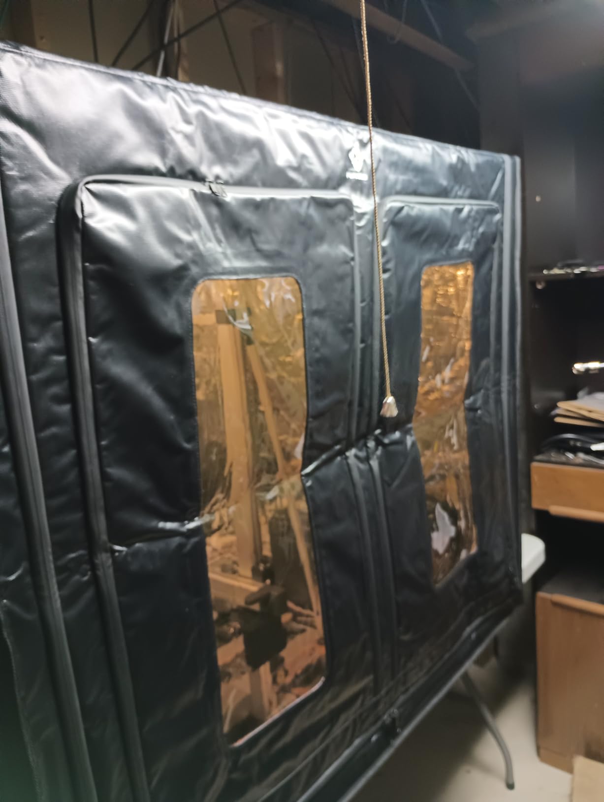 3D Printer Enclosure with Ventilation Kit - Thermal Insulation Cover & Fume Extraction Tent for FDM/DLP/SLA/LCD 3D Printers (Size 800*1000*1200mm) customer photo 1