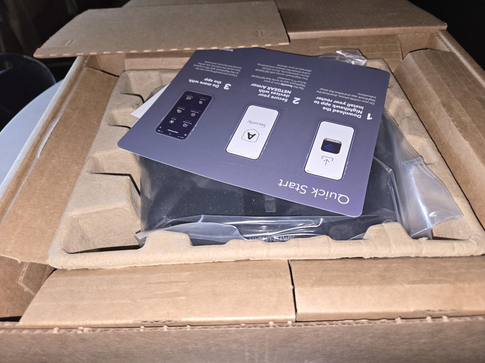 NETGEAR Nighthawk WiFi 6 Router (RAX30) 5-Stream Dual-Band Gigabit Router, AX2400 Wireless Speed (Up to 2.4 Gbps), Coverage Up to 2,000 sq.ft. and 20 Devices (Renewed) customer photo 1