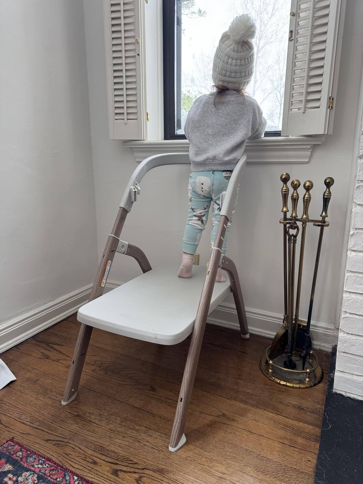 Graco EveryStep 6 in 1 High Chair, Babies and Toddlers Portable Slim High Chair with 6 Growing Stages, Misty customer photo 1
