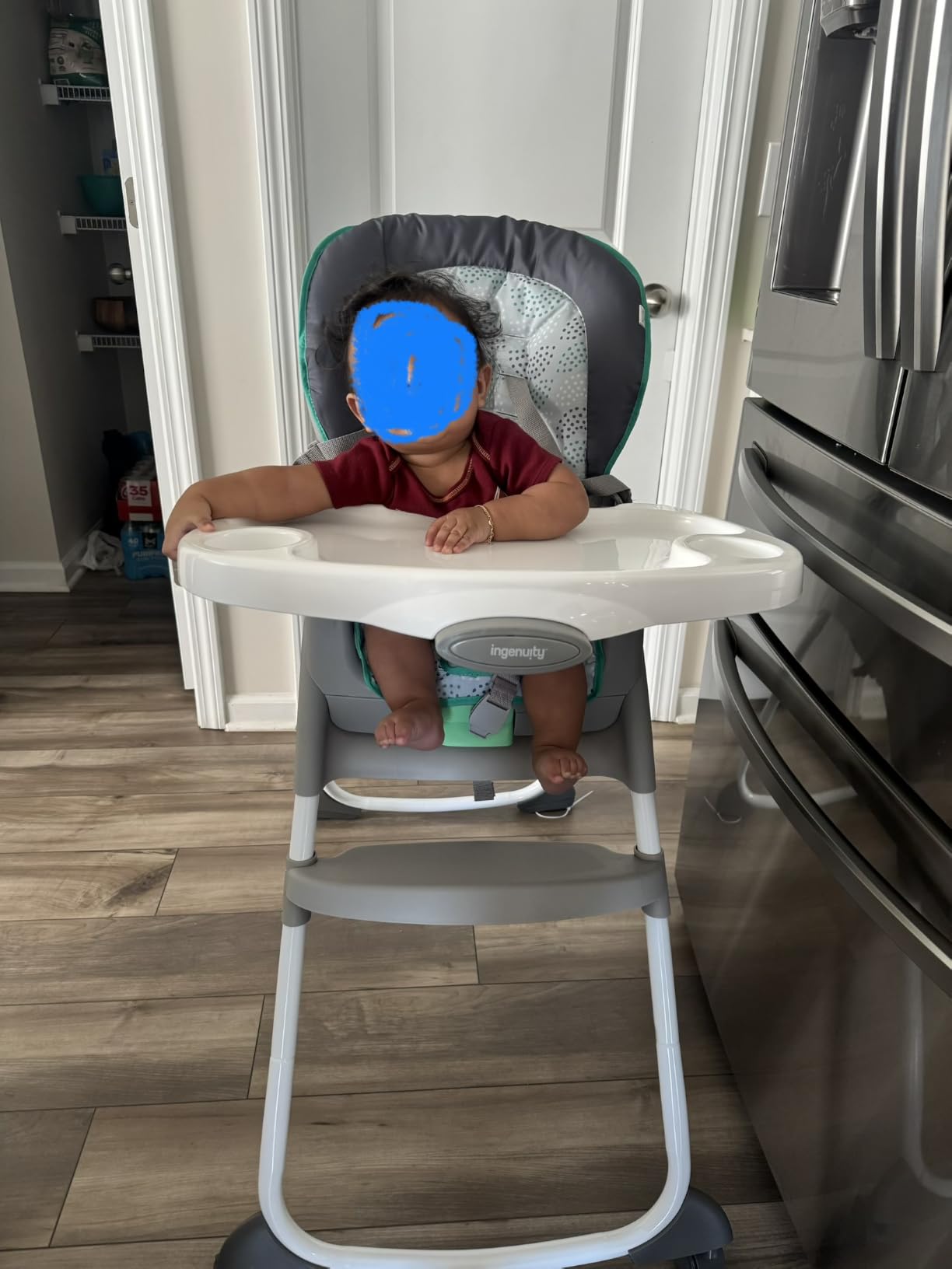Ingenuity Full Course 6-in-1 High Chair - Baby to 5 Years Old, 6 Convertible Modes, Astro customer photo 1