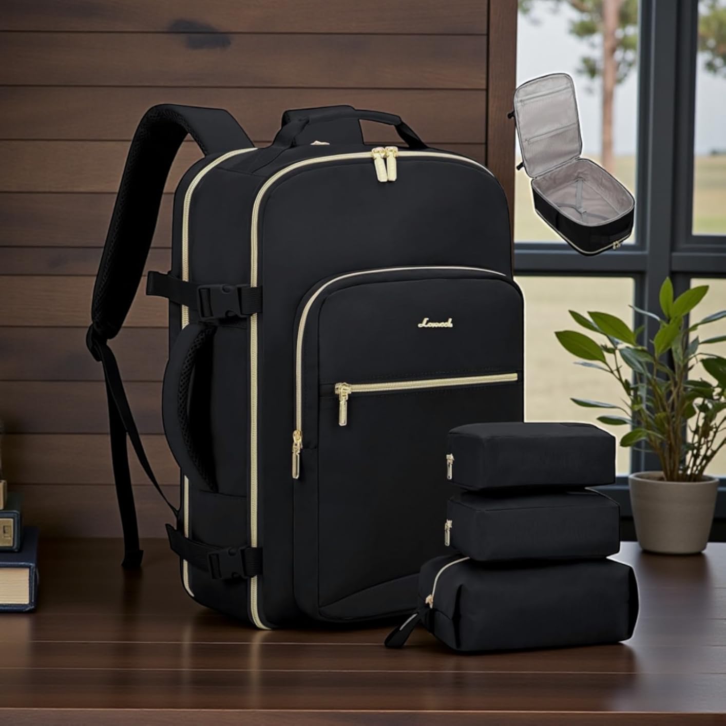 LOVEVOOK 40L Travel Backpack Flight Approved Carry on Backpack customer photo 2