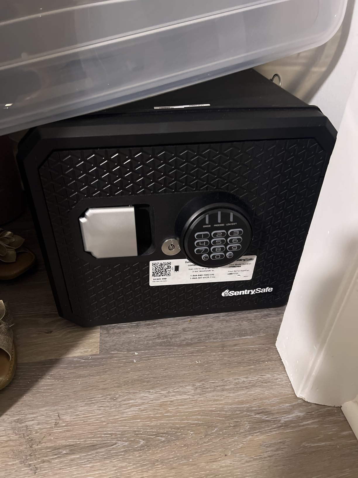 SentrySafe Fireproof and Waterproof Shelf Safe, Large Home or Office Safe with Dial Combination Lock, 0.81 Cubic Feet, FPW082KSB customer photo 1