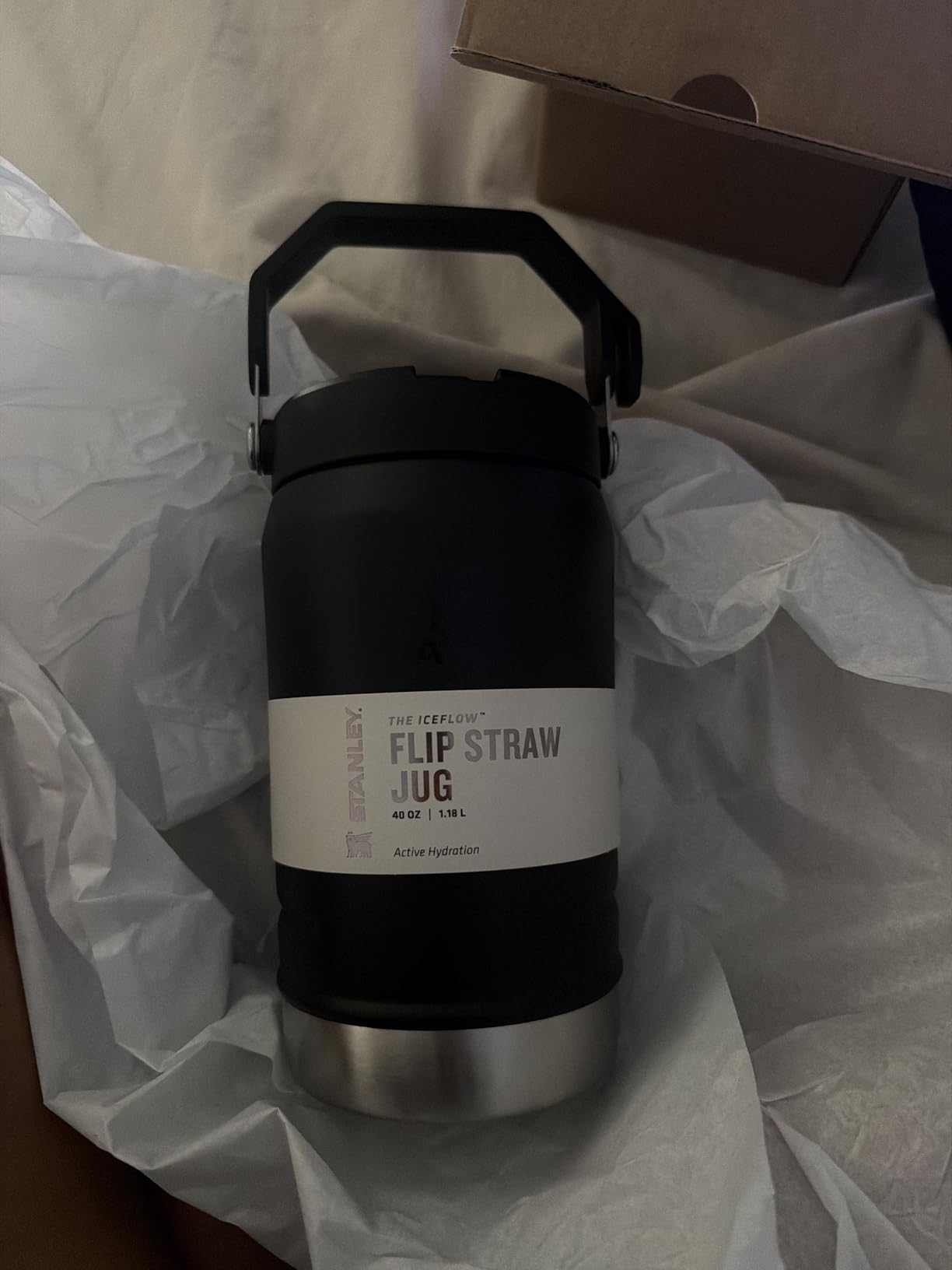 Stanley IceFlow Flip Straw Jug with Handle 64 oz| Twist On Lid and Flip Up Straw | Leak Resistant for Travel and Sports | Insulated Stainless Steel | BPA-Free | Rose Quartz customer photo 2