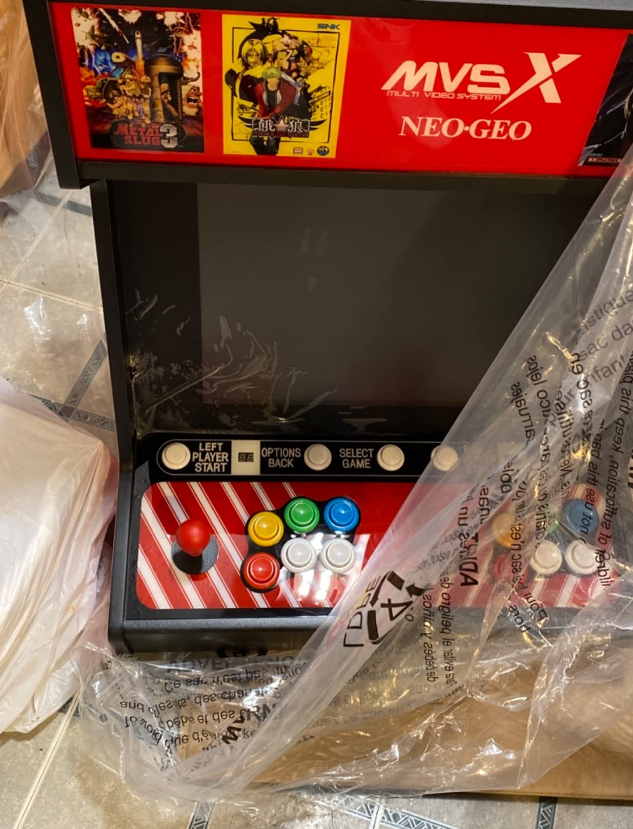 NEO-GEO MVSX Home Arcade Machine Set [Included Base, Riser and Stool] with 50 Pre-Loaded SNK Retro Games customer photo 2